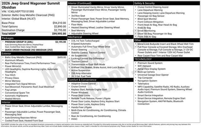 jeep grand wagoneer 2026 1C4SJVEP7TS151595 image jeep grand wagoneer 2026 1C4SJVEP7TS151595 image